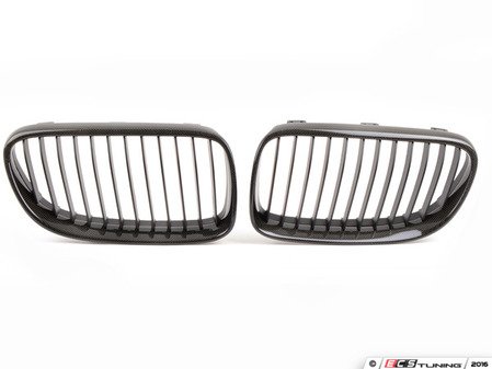 ES#3023056 - BM-0242 - ECS Kidney Grille Set - Carbon Fiber - Add style and individuality to your BMW in minutes! - ECS - BMW