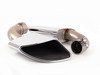 ES#3106593 - 014281ECS02AKT -  Carbon Fiber Rear Diffuser - with Touareg 3 Angular Exhaust Tips - (NO LONGER AVAILABLE) - Add Flare to your exhaust with this Carbon Fiber Rear Diffuser and Diesel Touareg Exhaust tip kit! - Assembled By ECS - 