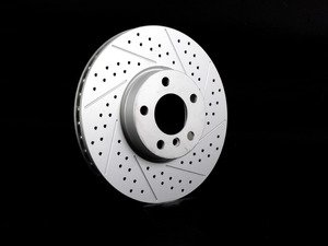 ES#2960761 - 013176ECS02A-01 - Front Cross Drilled & Slotted Brake Rotors - Left (332x30) - (NO LONGER AVAILABLE) - $33.87 - ECS - 