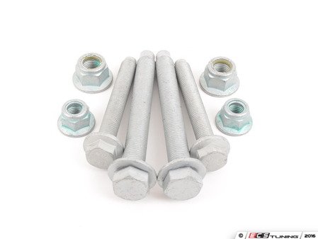 ES#3103503 - 015373ECSKT2 - Rear Toe Arm Hardware Installation Kit - Necessary bolts and nuts to be replaced with rear toe arm installation - Genuine Volkswagen Audi - Volkswagen