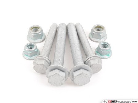 ES#3106762 - 015373ECSKT5 - Rear Toe Arm Hardware Installation Kit - Necessary bolts and nuts to be replaced with rear toe arm installation - Genuine Volkswagen Audi - Volkswagen
