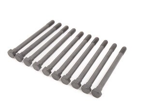 ES#2800353 - 11120621144 - Cylinder Head Bolt - Set Of 10  - Hex bolts that mount the cylinder head to the engine block - Ajusa - BMW