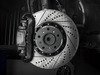 ES#3183518 - 34112282805KT11 - Performance Front Brake Service Kit - Featuring ECS 2-piece semi-floating cross drilled and slotted rotors and Hawk HPS pads - Assembled By ECS - BMW