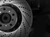 ES#3183518 - 34112282805KT11 - Performance Front Brake Service Kit - Featuring ECS 2-piece semi-floating cross drilled and slotted rotors and Hawk HPS pads - Assembled By ECS - BMW