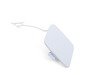 ES#2541867 - 8T0807241DGRU - Front Tow Hook Cover - Right Side  - Tow hook cover for the right side of the front bumper - Arrives primed, ready for paint - Genuine Volkswagen Audi - Audi