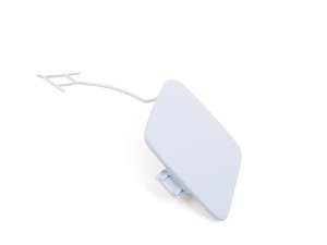 ES#2541867 - 8T0807241DGRU - Front Tow Hook Cover - Right Side  - Tow hook cover for the right side of the front bumper - Arrives primed, ready for paint - Genuine Volkswagen Audi - Audi