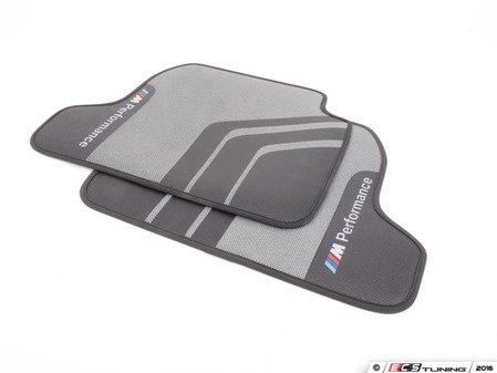 ES#3101454 - 51472409930 - F22 M Performance Floor Mat - rear - Textile floor mats with M Performance logo - Genuine BMW M Performance - BMW