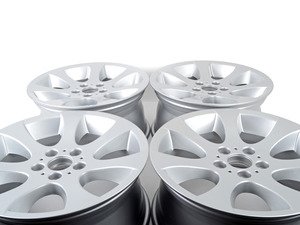 ES#2777600 - 36116775602KT - 18" Ellipsoid Style 162 Wheel - Staggered Set Of Four - 18x8 ET34F / 18x8.5 ET37R 72.6mm CB - Genuine BMW - BMW