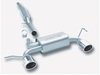 ES#3107259 - 14957 - Performance Cat-Back Exhaust System - 2.5" stainless steel with dual oval 4.25"x3.5" polished stainless tips - Borla - Audi