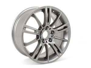 ES#1897739 - 36117843839 - 18" M Spider Spoke Style 193 Wheel - Priced Each - 18x8 ET 34 72.6 CB. Ferric grey - Genuine BMW - BMW