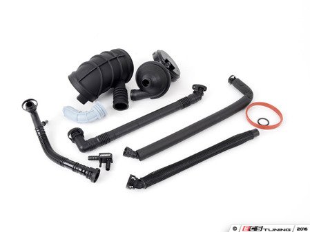 ES#3108046 - e46m54osw2kt2 - Oil Separator Kit - Level 2  - A truly complete kit for oil separator system maintenance, Includes ECS F-Connector - Assembled By ECS - BMW