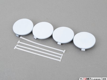 ES#3046096 - 51712234084KT1 - Side Skirt Jack Point Cover - kit - Includes 4 new jack point cover and securing straps - Genuine BMW - BMW