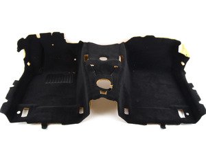ES#124563 - 51478233390 - Front Carpeting - Anthracite - Covers the front portion of the floor - Genuine BMW - BMW