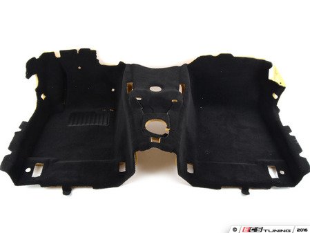 ES#124563 - 51478233390 - Front Carpeting - Anthracite - Covers the front portion of the floor - Genuine BMW - BMW