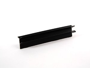 ES#73986 - 51111970230 - Euro License Plate Holder Trim - Right - Located to the left of the license plate holder - Genuine BMW - BMW
