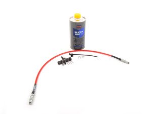 ES#3047919 - 006719ECS11-05KT - ECS Ultimate Clutch Pedal Upgrade Kit  - --Improve your launch and clutch pedal feel-- Includes ECS Exact-Fit Stainless Clutch Hose, Billet Clutch Bleeder Block and hydraulic fluid! - ECS - Volkswagen