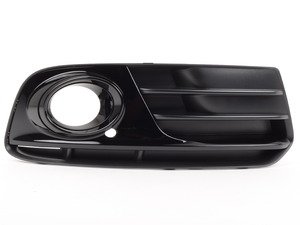 ES#2707189 - 8R0807682JBMT - Fog Light Grille - Satin/brilliant Black - right - Restore the clean look of your exterior - Genuine Volkswagen Audi - Audi