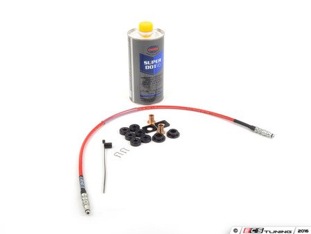 ES#3047895 - 006719ECS01-10KT - ECS Ultimate "Stick Shift Upgrade" Kit - Stage 1 - --Improve your 0-60 times and clutch pedal feel-- Includes ECS Exact-Fit Stainless Clutch Hose, Solid Shifter Bushings and hydraulic fluid! - ECS - Volkswagen