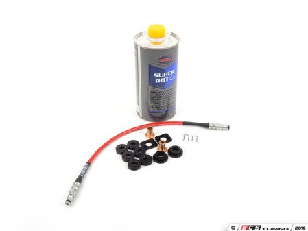 ES#3047991 - 006719ECS02-01KT - ECS Ultimate "Stick Shift Upgrade" Kit - Stage 1 - --Improve your 0-60 times and clutch pedal feel-- Includes ECS Exact-Fit Stainless Clutch Hose, Solid Shifter Bushings and hydraulic fluid! - ECS - Volkswagen