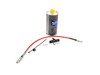 ES#3047965 - 006719ECS02-06KT - ECS Ultimate Clutch Pedal Upgrade Kit  - --Improve your launch and clutch pedal feel-- Includes ECS Exact-Fit Stainless Clutch Hose, Billet Clutch Bleeder Block and hydraulic fluid! - ECS - Volkswagen