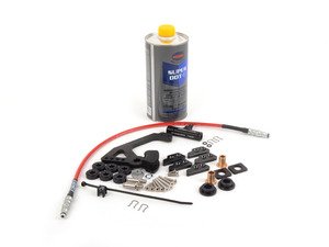 ES#3047981 - 006719ECS02-09KT - ECS Ultimate "Stick Shift Upgrade" Kit - Stage 2 - --Improve your launch,clutch pedal feel & shorten your shifts-- Includes ECS Exact-Fit Stainless Clutch Hose, Solid Shifter Bushings, Billet Clutch Bleeder Block, Adjustable Short Shifter and hydraulic fluid! - ECS - Volkswagen