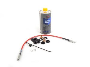 ES#3047977 - 006719ECS02-07KT - ECS Ultimate "Stick Shift Upgrade" Kit - Stage 1 - --Improve your 0-60 times and clutch pedal feel-- Includes ECS Exact-Fit Stainless Clutch Hose, Solid Shifter Bushings and hydraulic fluid! - ECS - Volkswagen