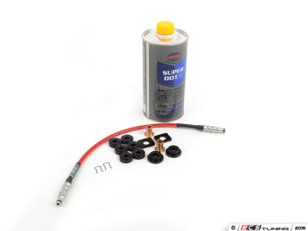 ES#3085673 - 006719ECS0207KT - ECS Ultimate "Stick Shift Upgrade" Kit - Stage 1 - --Improve your 0-60 times and clutch pedal feel-- Includes ECS Exact-Fit Stainless Clutch Hose, Solid Shifter Bushings and hydraulic fluid! - ECS - Volkswagen