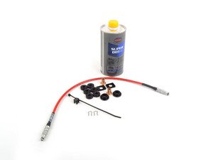 ES#3097368 - 006719ecs02-13KT - ECS Ultimate "Stick Shift Upgrade" Kit - Stage 1 - --Improve your 0-60 times and clutch pedal feel-- Includes ECS Exact-Fit Stainless Clutch Hose, Solid Shifter Bushings and hydraulic fluid! - ECS - Volkswagen