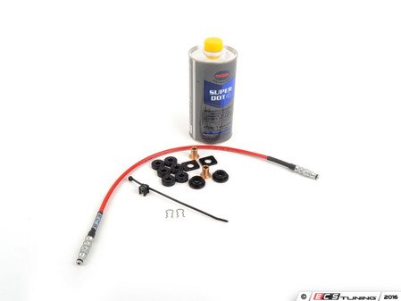 ES#3097368 - 006719ecs02-13KT - ECS Ultimate "Stick Shift Upgrade" Kit - Stage 1 - --Improve your 0-60 times and clutch pedal feel-- Includes ECS Exact-Fit Stainless Clutch Hose, Solid Shifter Bushings and hydraulic fluid! - ECS - Volkswagen