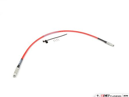 ES#2999159 - 006719ECS01 -  Exact-Fit Stainless Steel Clutch Hose  - Enhance clutch pedal feel and pedal response by upgrading to our stainless steel clutch hose - ECS - Volkswagen
