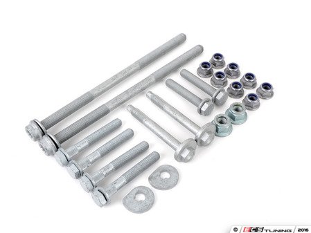ES#2712659 - N10500701KT1 - Complete Rear Control Arm Hardware Kit - Includes all of the rear control arm securing hardware - Genuine Volkswagen Audi - Audi