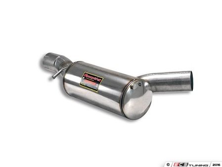 ES#3056317 - 771803 - Center Pipe - Resonated - Replaces the factory center resonator in full cat/turbo back Supersprint systems - Supersprint - 