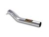 ES#3056641 - 771813 - Center Pipe - Non-Resonated - Replaces the factory center resonator in full cat/turbo back Supersprint systems - Supersprint - Audi