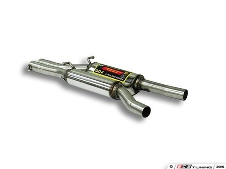 ES#3053941 - 764403 - Supersprint Center Section - Resonated - Left and right side resonated center section - To be installed with connecting pipes 764422 - Supersprint - Audi
