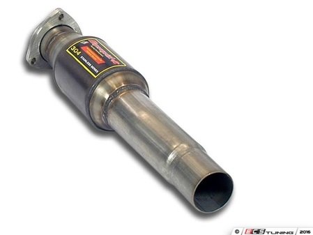 ES#3054479 - 766932 - Supersprint High-Flow Sports Cat - Left - 304 Stainless high-flow front metallic catalytic converter - 100% handcrafted in Italy! - Supersprint - Audi