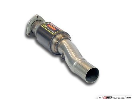 ES#3054090 - 766902 - Supersprint High-Flow Sports Cat - Right - 304 Stainless high-flow front metallic catalytic converter - 100% handcrafted in Italy! - Supersprint - Audi