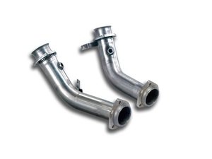 ES#3107636 - 766911KT1 - Header-Back Exhaust System - Non-Resonated - Stainless steel system with high flow catalytic converters - Supersprint - Audi