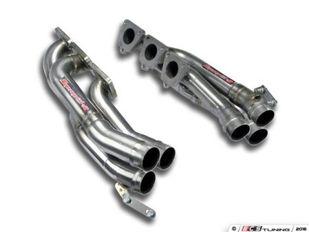 ES#3107640 - 767731KT2 - Street Header Exhaust System - Resonated - Stainless steel system with high flow catalytic converter - Supersprint - Audi