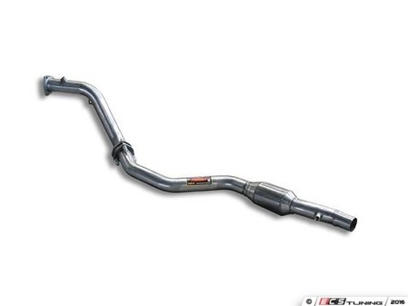 ES#3107651 - 767132kt1 - Manifold-Back Exhaust System - Non-Resonated - Stainless steel system with high flow catalytic converter - Supersprint - Audi