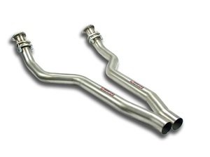 ES#3107663 - 769012KT3 - CatBack Exhaust System - Non-Resonated - Stainless steel system without mufflers - Supersprint - Audi