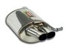 ES#3107661 - 769012KT1 - CatBack Exhaust System - Non-Resonated - Stainless steel system with mufflers - Supersprint - Audi