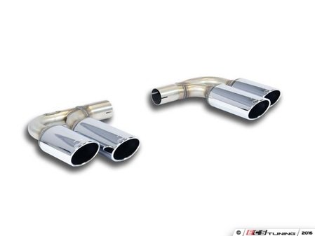 ES#3057051 - 766727 - Supersprint Quad-Exit Exhaust Tips - Designed for the Audi TT-S bumper / diffuser - To be used as kit with rear muffler 328354 or center sections 765303 or 765313 - Supersprint - 