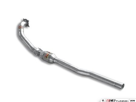 ES#3107713 - 768141kt2 - TurboBack Exhaust System - Resonated - 200 cell catalytic converter with street muffler - Supersprint - Audi