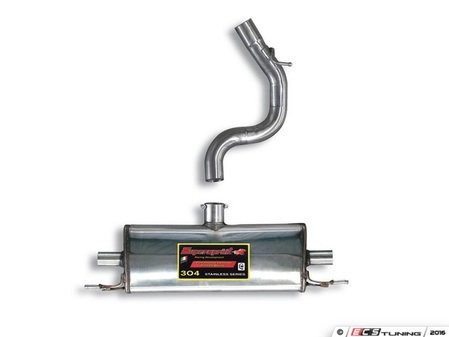 ES#3057008 - 768404 - AUDI TT Mk2 QUATTRO Coupe/Roadster  2.0 TFSi (200 Hp / 211 Hp) '07 ->'14 Rear exhaust Right - Left - Supersprint - 