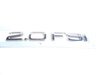 ES#5275 - 8h0853743a2zz - "2.0FSI" Emblem - (NO LONGER AVAILABLE) - All Chrome European font stick on emblem - Genuine European Volkswagen Audi - 