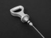 ES#3023199 - 009354ECS02-03 -  Billet Engine Oil Dipstick - Silver Anodized - A more durable and aesthetically pleasing addition to your engine bay - ECS - Audi