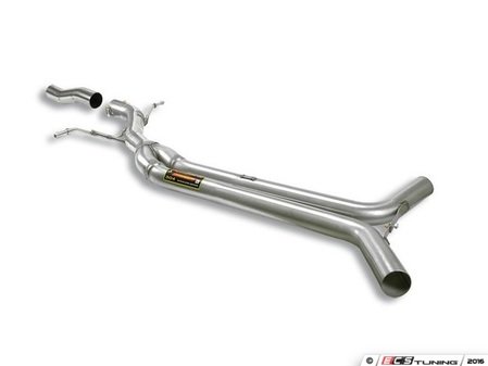 ES#3053782 - 767813 - AUDI A4 B8 (Sedan + Avant) 1.8 TFSI (120-160-170 Hp) '08 -> '12 Centre pipe + exhaust hanger kit - Supersprint - 