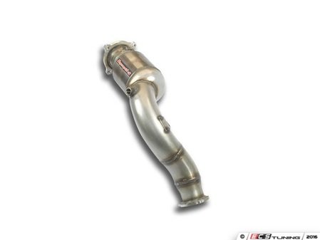 ES#3107607 - 767821KT2 - TurboBack Exhaust System - Resonated - Stainless steel system with high flow catalytic converter - Supersprint - Audi