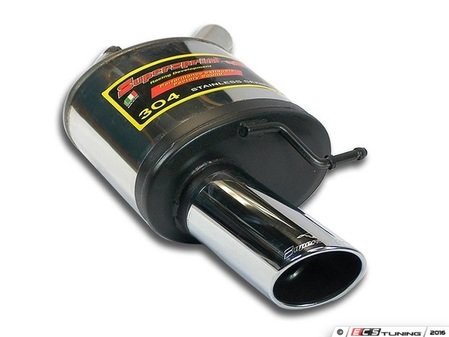 ES#3056309 - 769144 - AUDI A6 C7 4G (Sedan + Avant) 2.8 FSI V6 (204 Hp) 2011 -> 2014 Rear exhaust Left O100 "Power Loop" - Supersprint - 