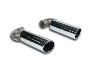ES#3055992 - 766014 - AUDI Q7 3.0 FSI V6 (280 Hp) '06 -> '09 Endpipe kit 2 exit O 100 Right+ O 100 Left - Supersprint - Audi